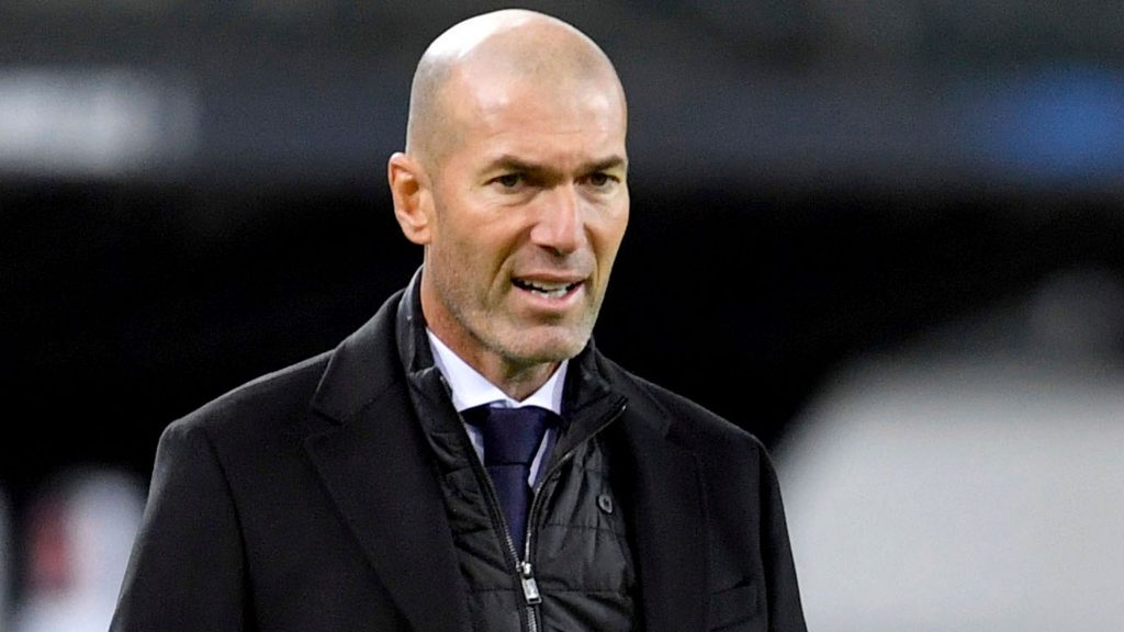 Zinedine Zidane tested positive for coronavirus